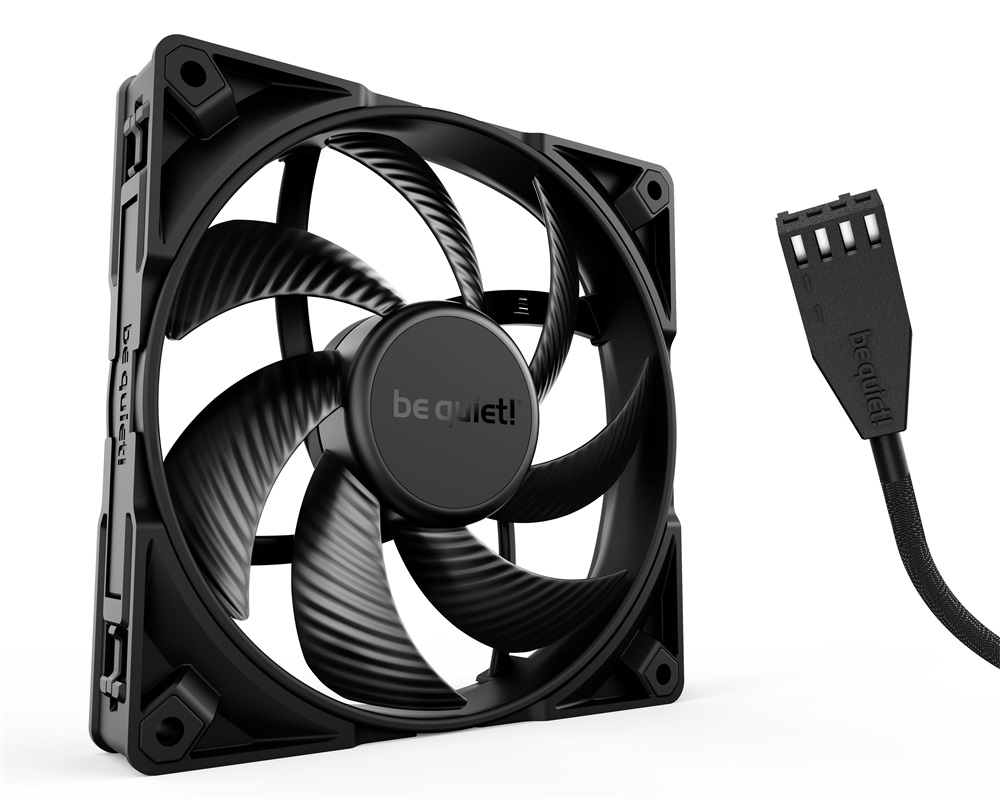 Be Quiet! SILENT WINGS PRO 4 140mm PWM fekete ventilátor