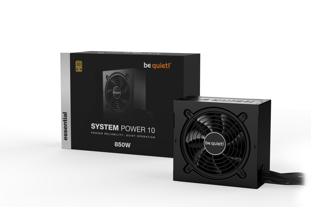 Be Quiet! SYSTEM POWER 10 (80+ Gold) 850W fekete tápegység