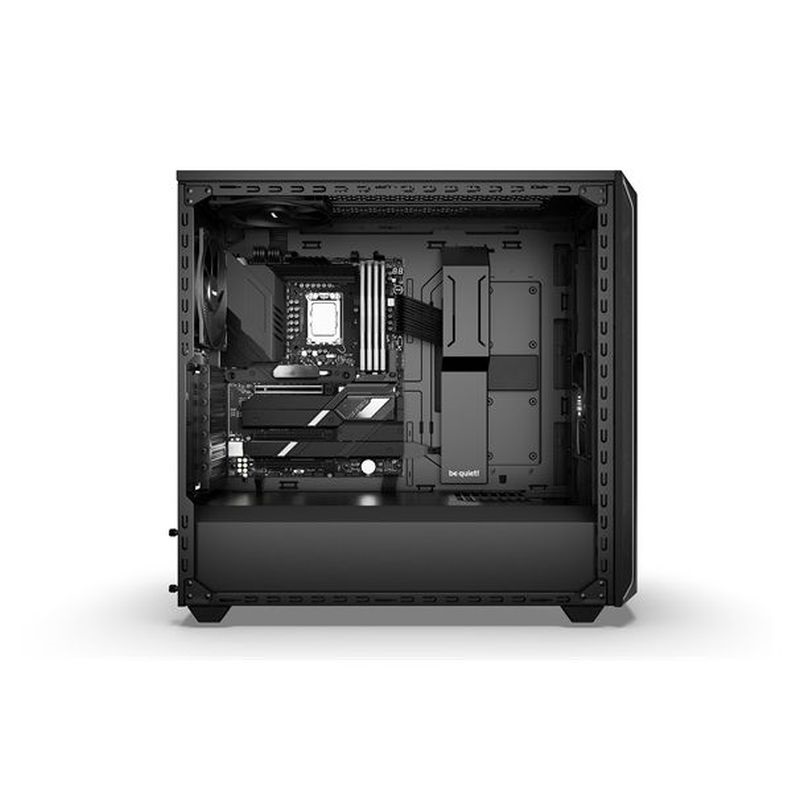Be Quiet! Shadow Base 800 DX Black (ATX, edzett üveg oldallap) fekete számítógépház