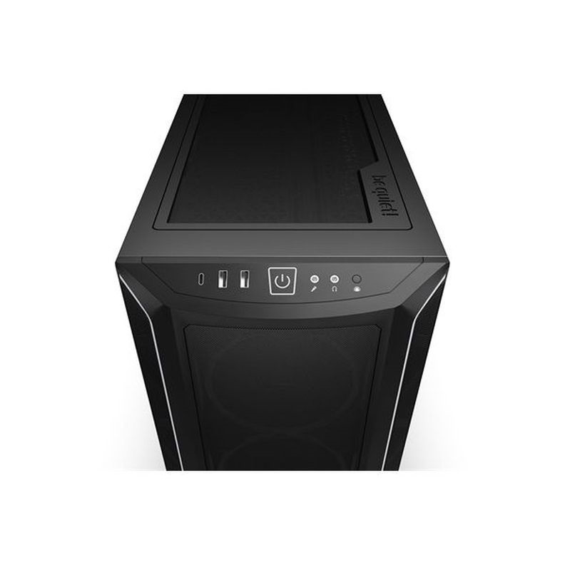 Be Quiet! Shadow Base 800 FX Black (ATX, edzett üveg oldallap) fekete számítógépház