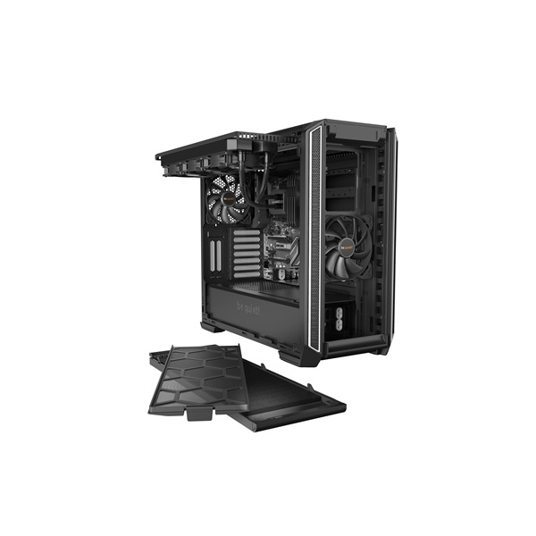 Be Quiet! Silent Base 601 fekete/ezüst (táp nélküli) ATX ház
