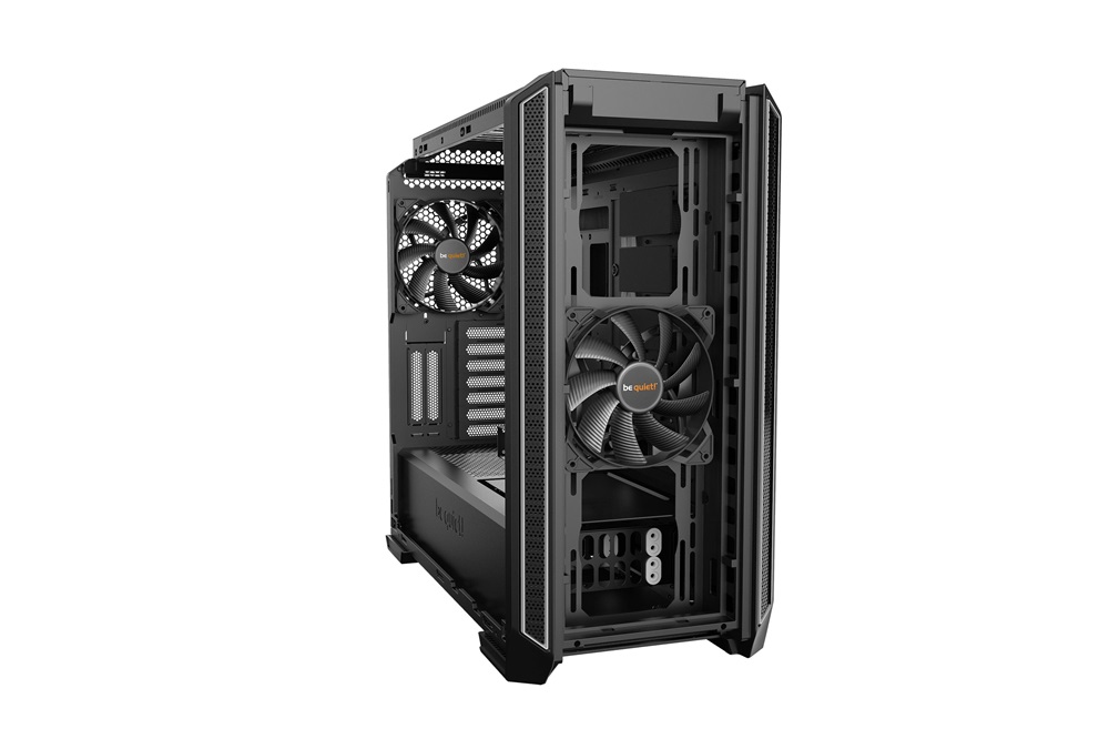 Be Quiet! Silent Base 601 fekete/ezüst (táp nélküli) ablakos ATX ház