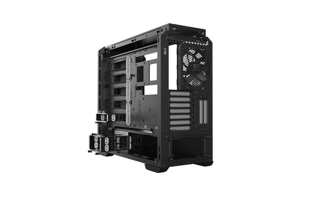 Be Quiet! Silent Base 601 fekete/ezüst (táp nélküli) ablakos ATX ház