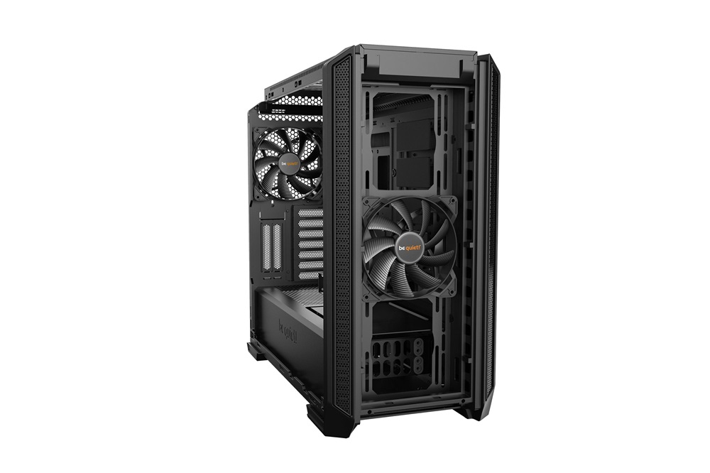 Be Quiet! Silent Base 601 fekete (táp nélküli) ablakos ATX ház