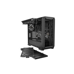 Be Quiet! Silent Base 601 fekete (táp nélküli) ablakos ATX ház