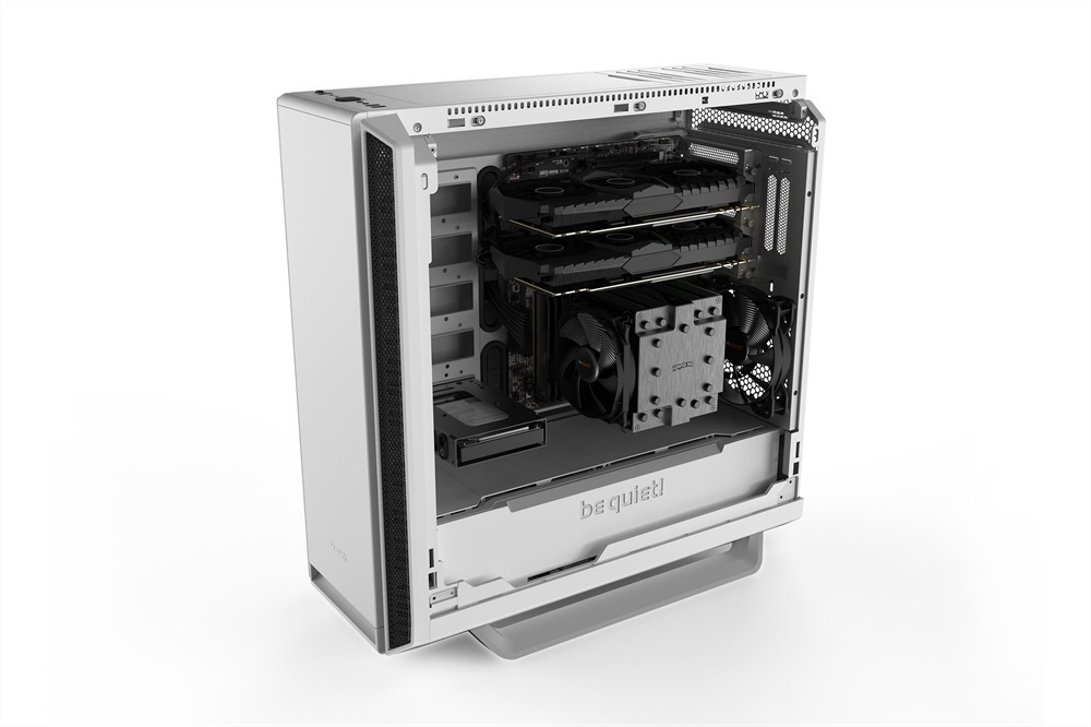 Be Quiet! Silent Base 802 fehér (táp nélküli) ATX ház