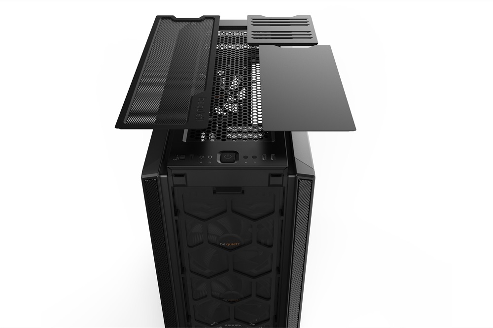 Be Quiet! Silent Base 802 fekete (táp nélküli) ablakos ATX ház