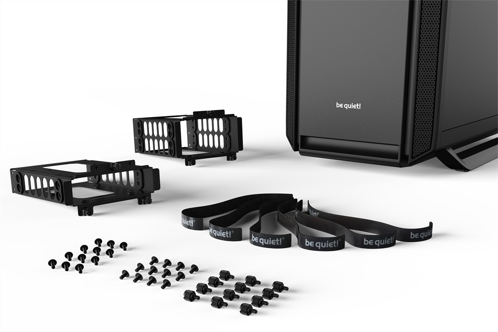 Be Quiet! Silent Base 802 fekete (táp nélküli) ablakos ATX ház