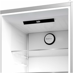 Beko B3RCNA364HXB1 ezüst, alulfagyasztós, Hűtő:210L, Fagyasztó:106L, hűtőszekrény