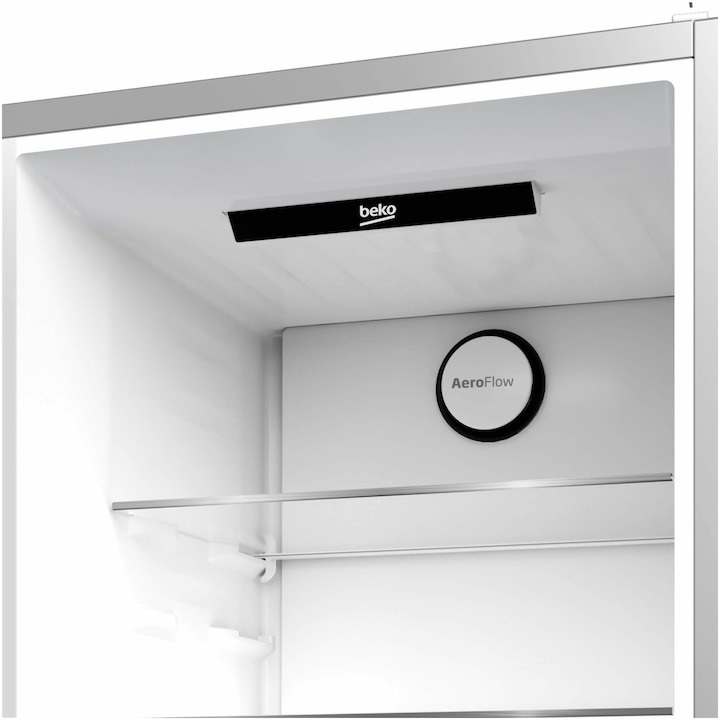 Beko B3RCNA364HXB1 ezüst, alulfagyasztós, Hűtő:210L, Fagyasztó:106L, hűtőszekrény