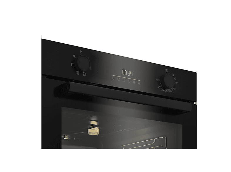 Beko BBIE17300B fekete, beépíthető, sütőtér: 72L, légkeverés, sütő