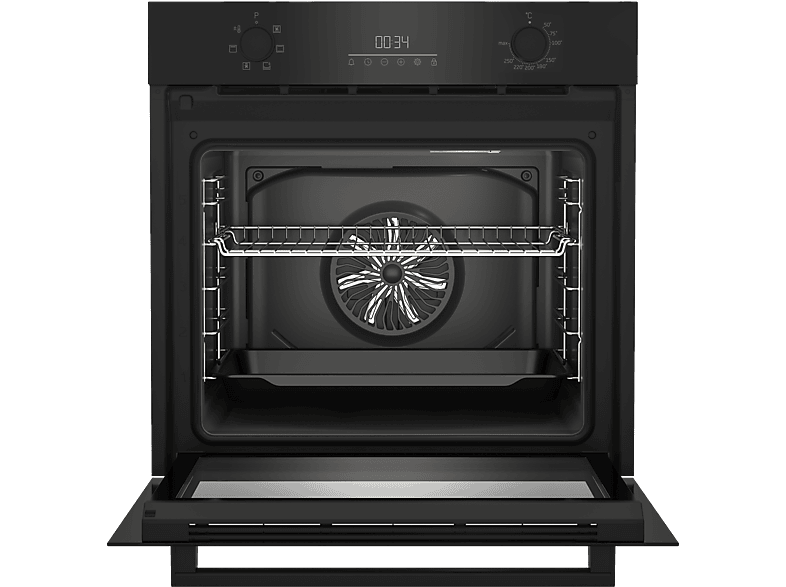 Beko BBIE17300B fekete, beépíthető, sütőtér: 72L, légkeverés, sütő