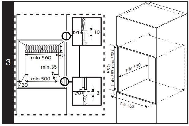 Beko BBIM13300XD inox, beépíthető, sütőtér: 72L, légkeverés, sütő