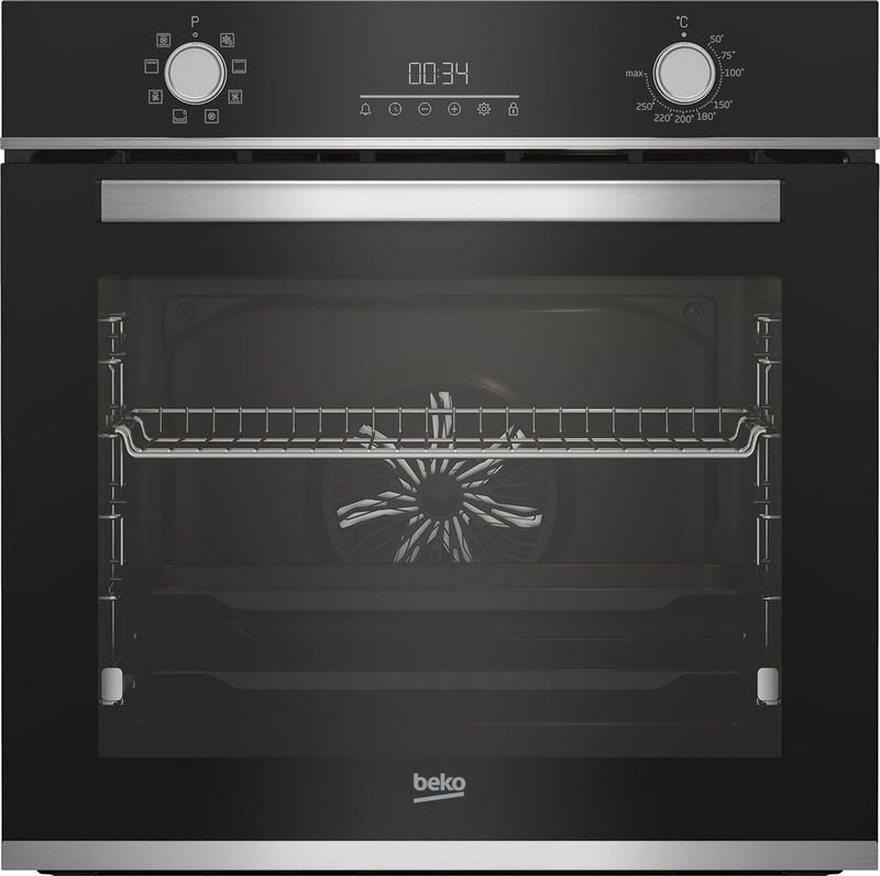 Beko BBIM13300XD inox, beépíthető, sütőtér: 72L, légkeverés, sütő