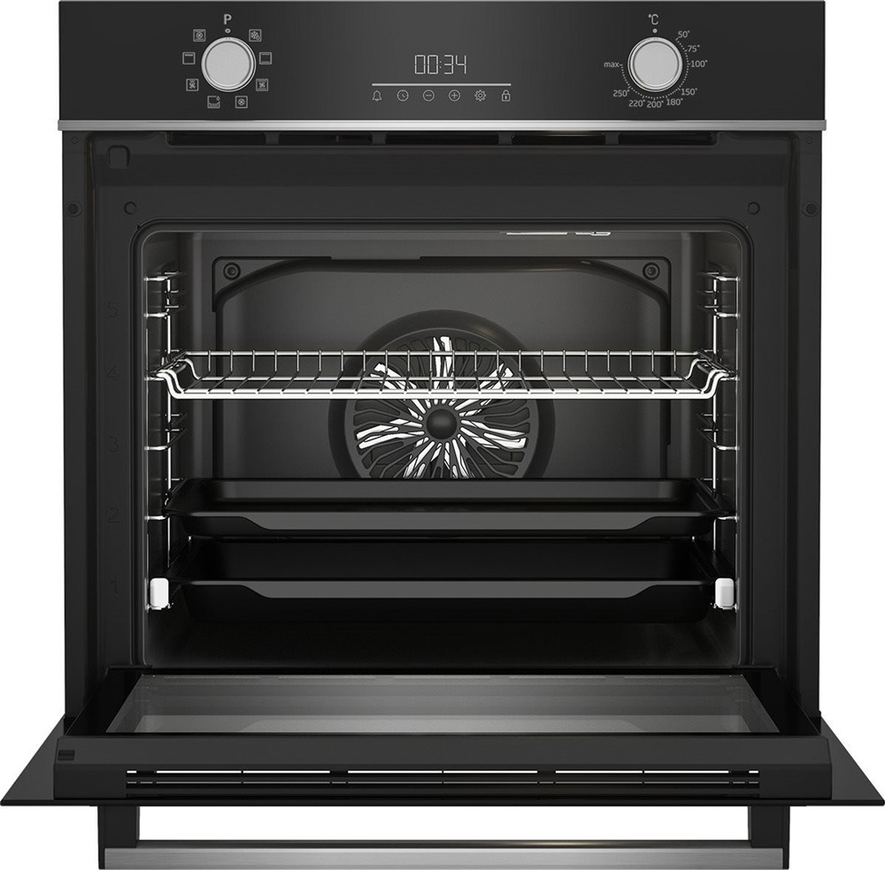 Beko BBIM13300XD inox, beépíthető, sütőtér: 72L, légkeverés, sütő