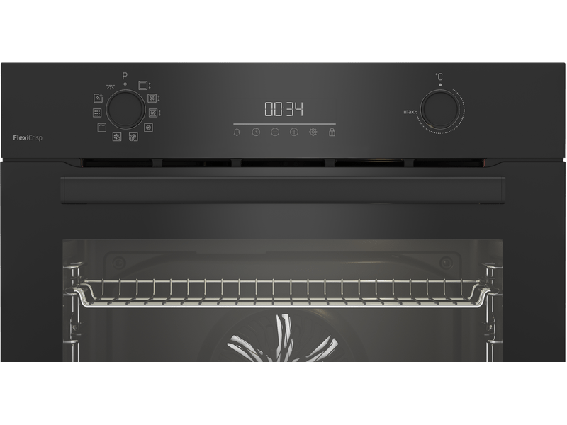 Beko BBIM17300BMPSF fekete, beépíthető, sütőtér: 72L, sütő