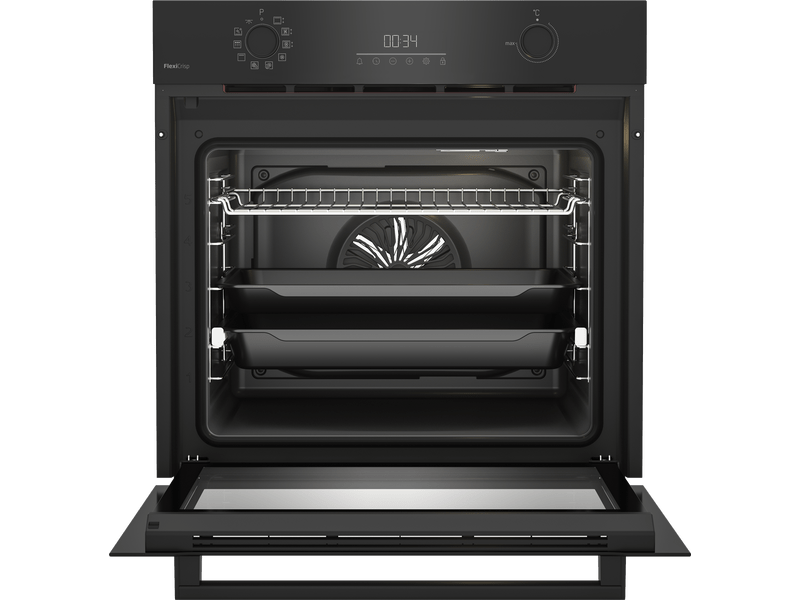 Beko BBIM17300BMPSF fekete, beépíthető, sütőtér: 72L, sütő