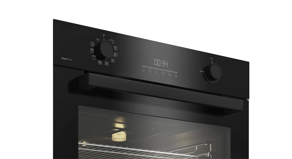 Beko BBIM17300BMPSF fekete, beépíthető, sütőtér: 72L, sütő