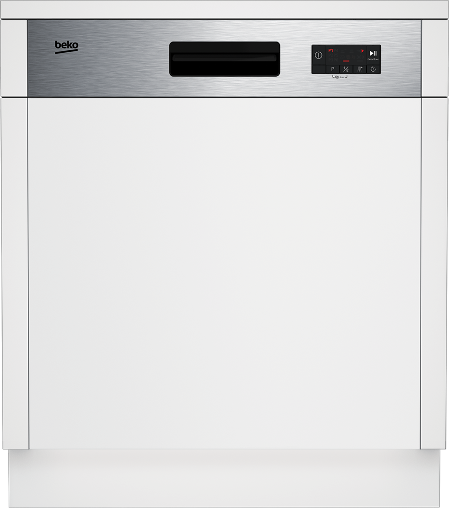Beko BDSN153E3X programok száma: 5, beépíthető, 13 terítékes mosogatógép 