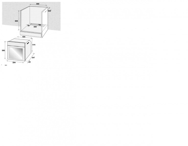 Beko BIE 22300 XP inox, beépíthető, sütőtér: 71L, grill, sütő