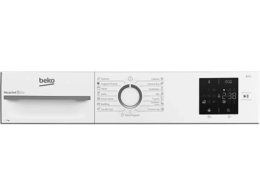 Beko BM3T372E0W fehér, hőszivattyús, 7kg,  szárítógép