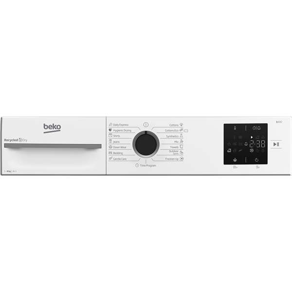 Beko BM3T38230W 8 kg hőszivattyús szárítógép