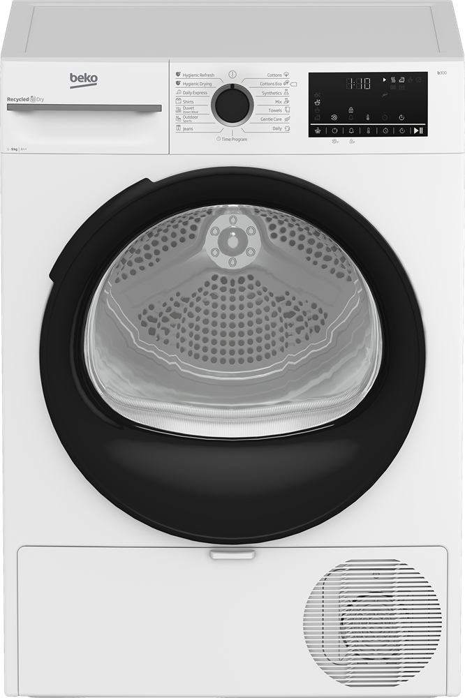 Beko BM3T49230W fehér, 9 kg, hőszivattyús, szárítógép