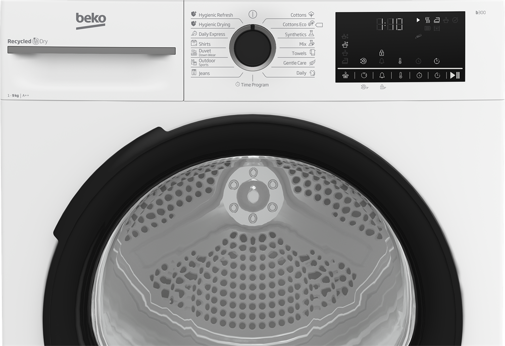 Beko BM3T49230W fehér, 9 kg, hőszivattyús, szárítógép