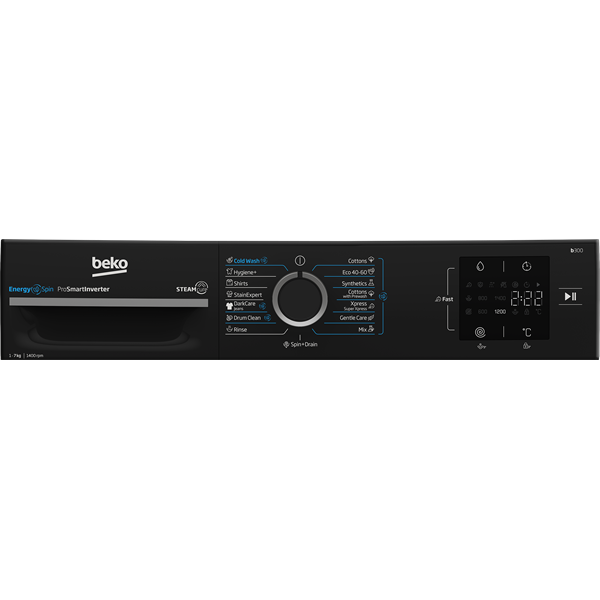 Beko BM3WFSU37413WPBB1 keskeny 7 kg elöltöltős mosógép