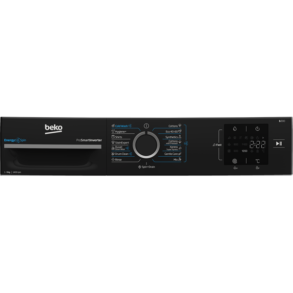 Beko BM3WFSU39413WPBB 9 kg elöltöltős mosógép