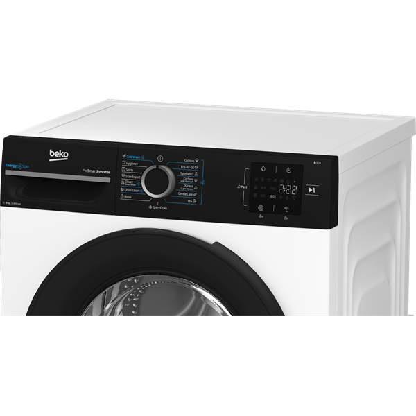Beko BM3WFSU39413WPBB 9 kg elöltöltős mosógép