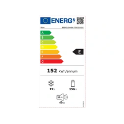 Beko BSSA210K4SN egyajtós, beépíthető, Hűtő:156L, Fagyasztó:19L, Minfrost hűtőszekrény (Újszerű)