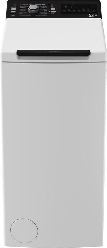 Beko BTL1WFP10622 fehér, felültöltős, max.1200ford., 6 kg, mosógép (Újszerű)