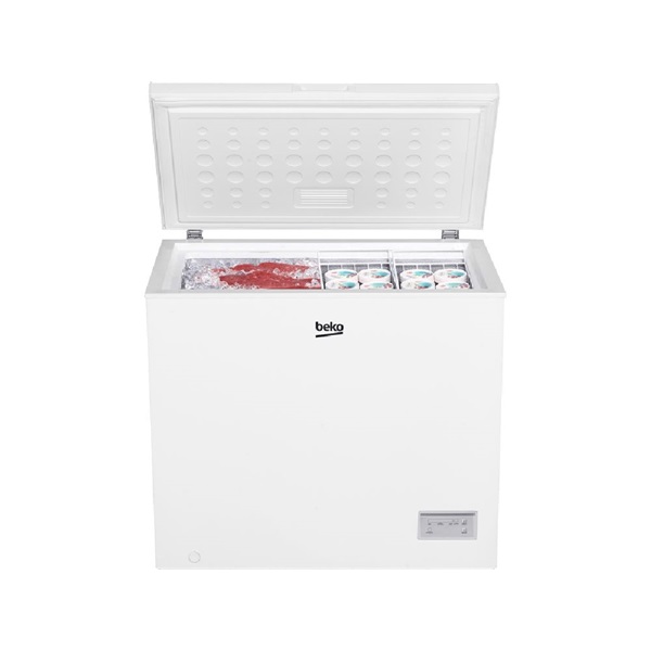 Beko CF200EWN fehér, Hűtő:L, Fagyasztó:198L, fagyasztóláda (Újszerű)