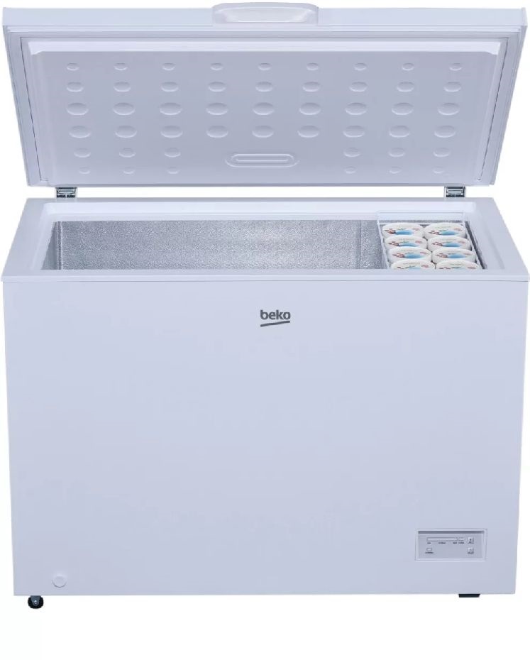 Beko CF316EWN fehér, Fagyasztó:308L, fagyasztóláda