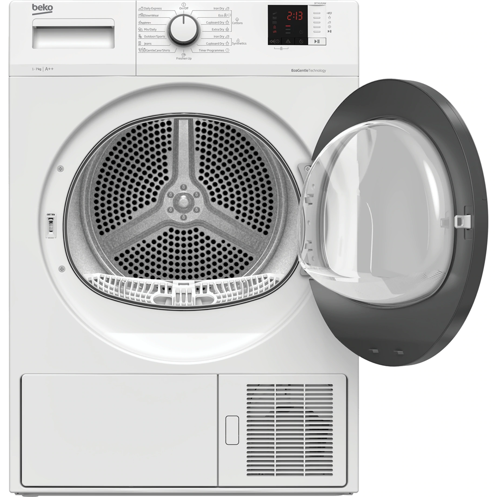 Beko DF7412PA fehér, 7 kg, hőszivattyús, szárítógép