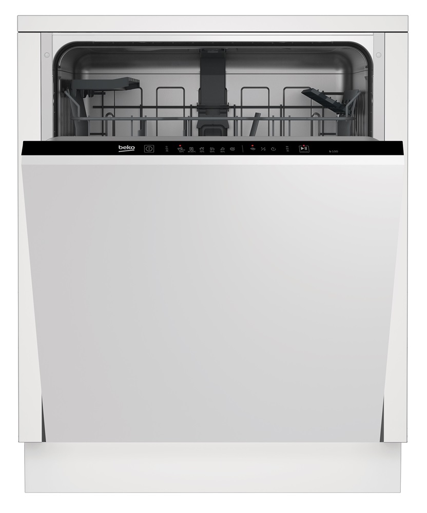 Beko DIN36421 programok száma: 6, beépíthető, 14 terítékes mosogatógép 