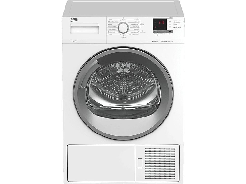 Beko DS8512GX fehér, 8 kg, hőszivattyús, szárítógép