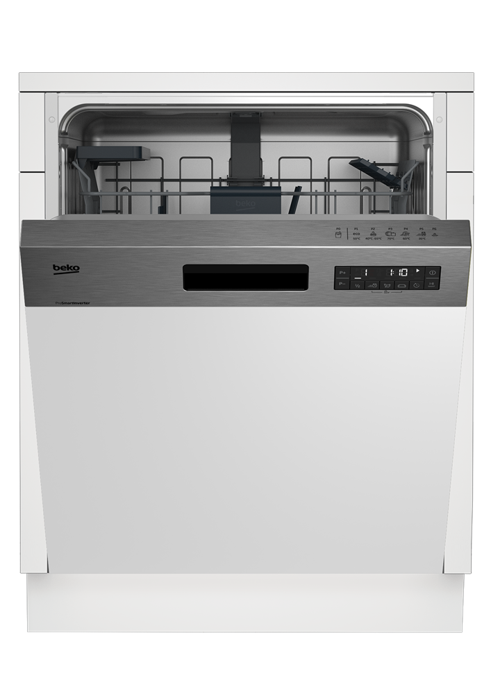 Beko DSN26420X programok száma: 6, beépíthető, 14 terítékes mosogatógép 