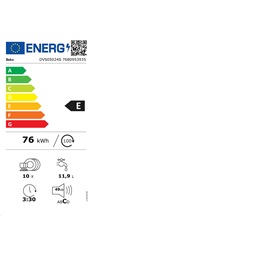 Beko DVS05024S keskeny 10 terítékes mosogatógép