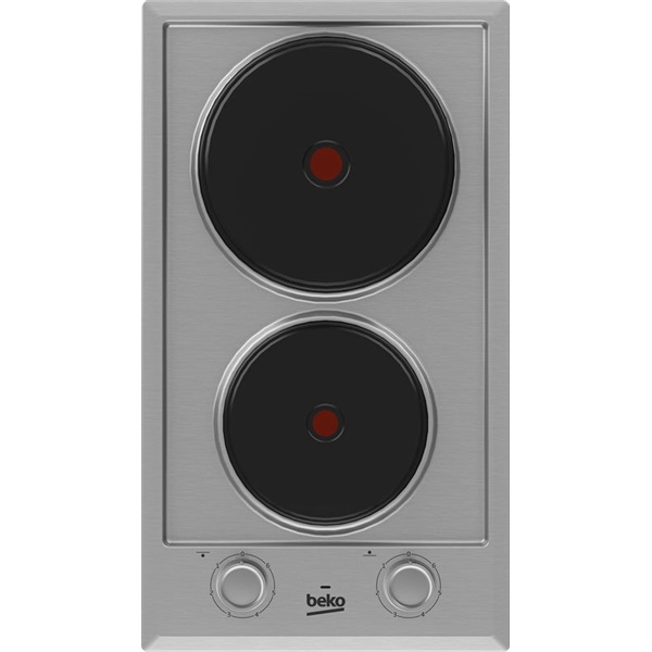 Beko HDCE-32201 X szürke, beépíthető, elektromos üvegkerámia, főzőzóna: 2, beépíthető méret: 27cm, főzőlap