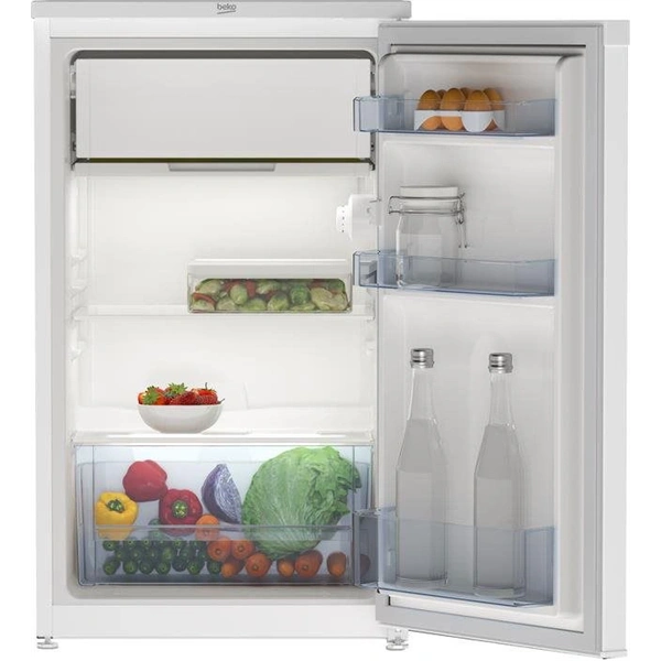 Beko TS190340N fehér, egyajtós, Hűtő:73L, Fagyasztó:12L, hűtőszekrény