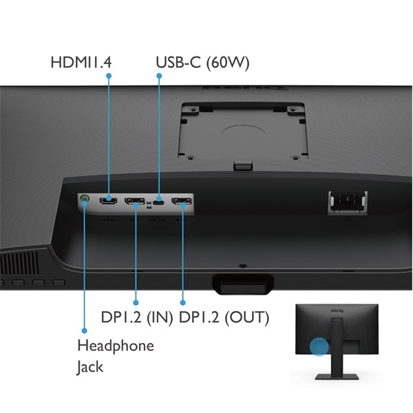 BenQ 27" GW2785TC FHD IPS VGA/USB-C/HDMI/DP monitor