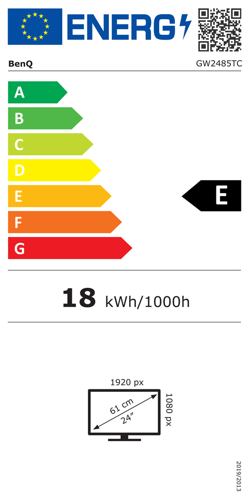 BenQ 23,8" GW2485TC FHD IPS USB-C/HDMI/DP monitor