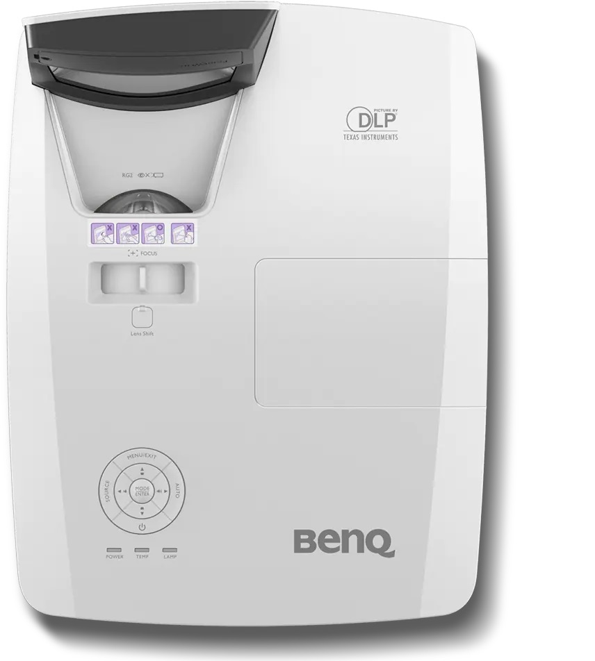 Benq MW855UST+ WXGA 3500L 10000óra ultra short throw projektor