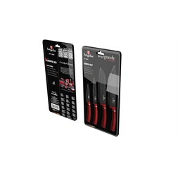 Berlinger Haus BH/2887 burgundi 4 részes késkészlet