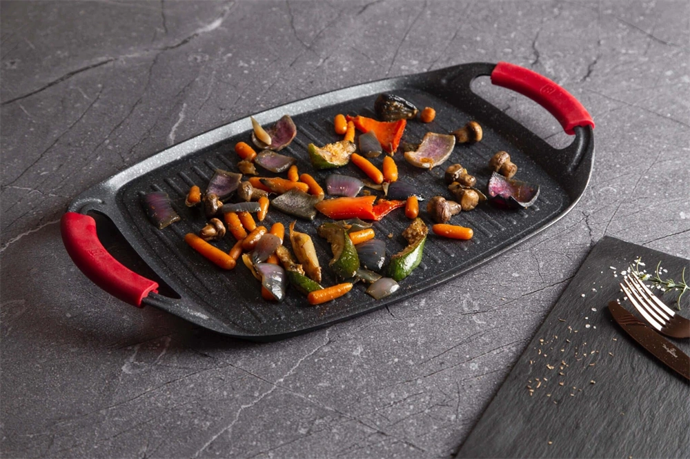 Berlinger Haus BH/6182 Metallic Line Burgundy Edition 47 cm grill sütőlap