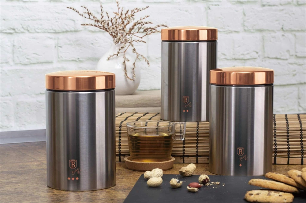 Berlinger Haus BH/6273 szürke 3 részes tároló szett