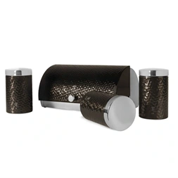 Berlinger Haus BH/6735 fekete kenyértartó 3 részes tároló szettel