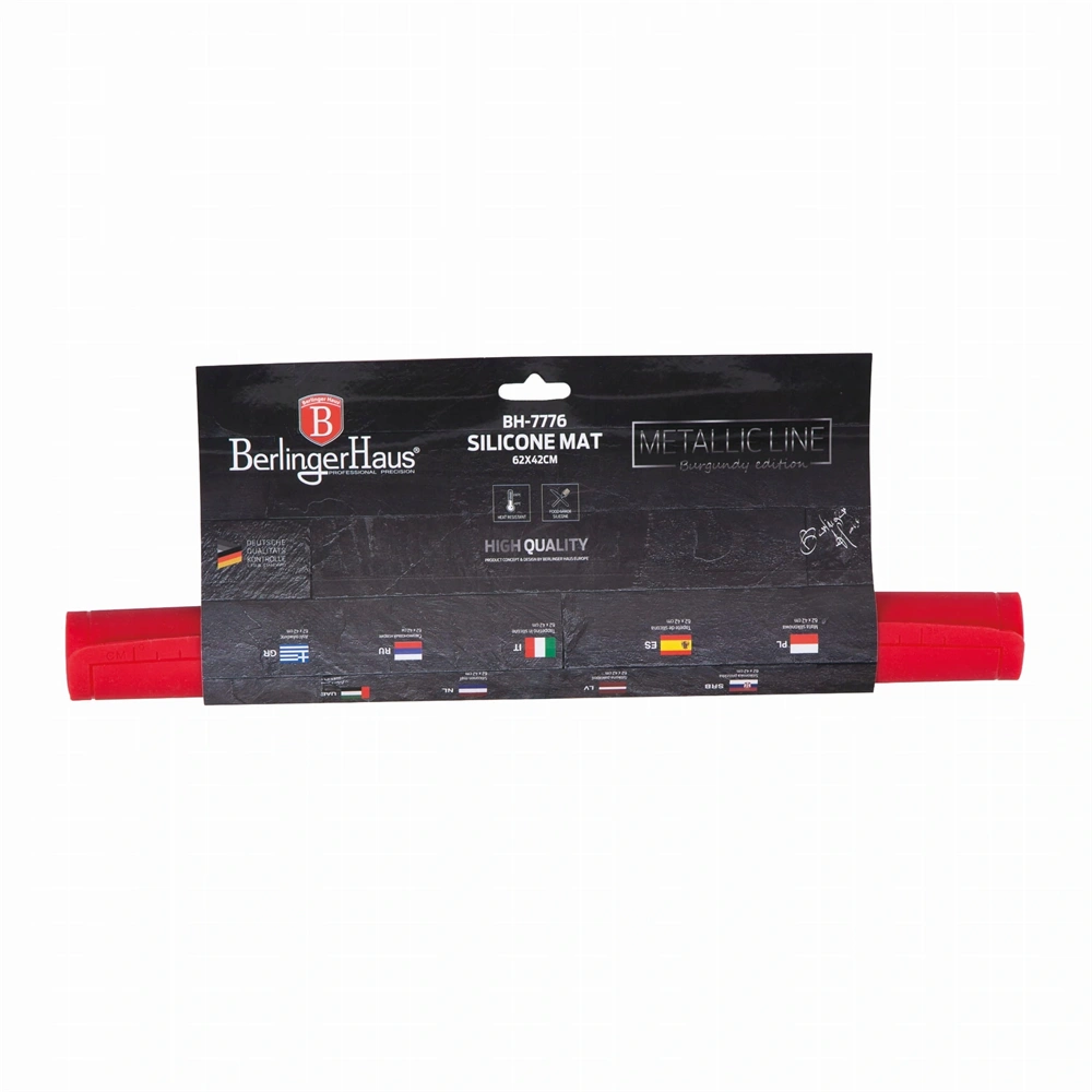 Berlinger Haus BH/7776 sötétpiros szilikon nyújtólap